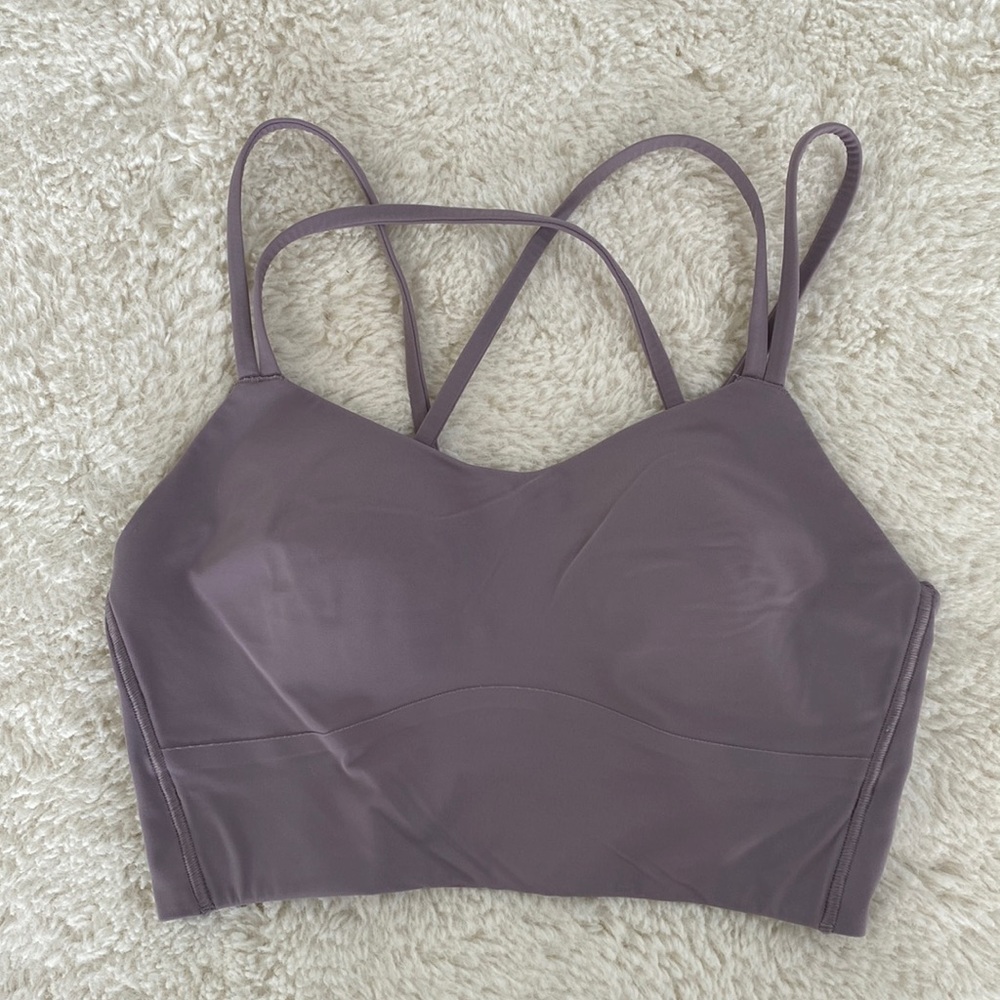 ❤️ Like a Cloud Longline Bra Light Support, B/C Cup Lavender Size 6